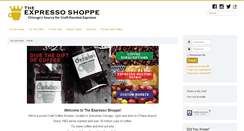 Desktop Screenshot of expressoshoppe.com